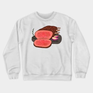 Classic Roast Beef with Bones Crewneck Sweatshirt